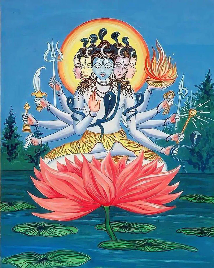 Lord shiva’s pancha bramha rupam